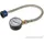 Silverline Wasserdruckmesser mit Edelstahlschlauch 0–11 bar
