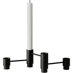 Nichba Design - Kerzenhalter Structure, schwarz