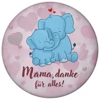 Speecheese Mama, Danke für Alles Magnet rund rund mit