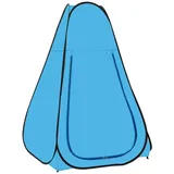 vidaXL Pop-Up Duschzelt Blau