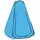 vidaXL Pop-Up Duschzelt Blau