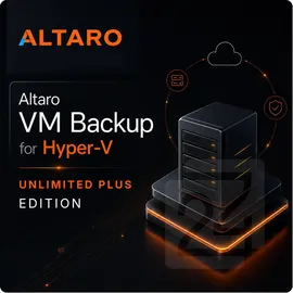Altaro VM Backup for Hyper-V - Unlimited Plus Edition