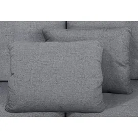 Home Affaire Schlafsofa »Roma Matratzenhöhe 14 cm« Dauerschlaffunktion, mit Unterfederung, Lattenrost, Matratze grau