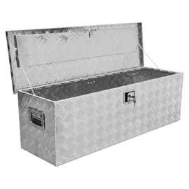 Güde Transportbox Aluminium 165 l grau abschließbar