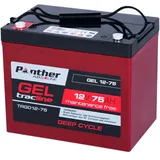 Panther GEL Bleiakku 12V 75Ah Akku DeepCycle Batterie ers 70Ah 72Ah 79Ah 80Ah