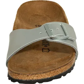 Birkenstock Madrid Birko-Flor schmal silber 38