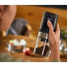 Tchibo - Akku-Kaffeemühle - schwarz