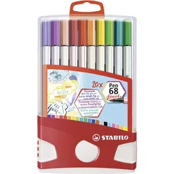 STABILO Brush-Pens Mehrfarbig