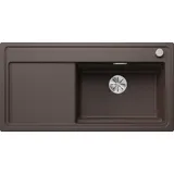 Blanco Zenar XL 6 S DampfgarPlus rechts cafe + Excenterbetätigung + InFino + Holzschneidbrett