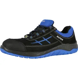 Sicherheitshalbschuhe S3 "MALVIN BLUE LOW" WELLMAXX - 44 - schwarz
