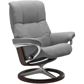 Stressless "Mayfair", mit Signature Base, Größe S, M & L, Gestell Braun grau 83 cm x 102 cm x 73 cm