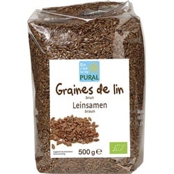 Pural Leinsamen braun bio