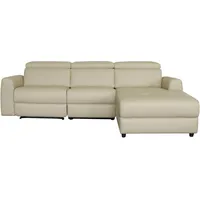 Home Affaire Ecksofa »Sentrano, L-Form,«, 275 cm, man. o. elektr. Relaxfunktion und USBKopfverstellung beige