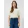 QS Kurzarmpullover creme M