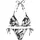 French Connection Triangel-Bikini Damen Schwarz/Creme 38 Cup C/D