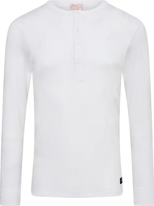 Mads Nørgaard x JBS of DK Opa-Hemd Weiß Größe M