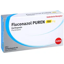 Fluconazol Puren 150 mg Hartkapseln 10 St