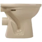 Belvit Stand-WC Tiefspüler Abgang Wand Waagerecht Toilette WC Bahama Beige