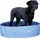 Kerbl Hundepool Bubble blau 80 cm
