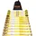 Vevor 8er-Pack Spanngurte mit Ratsche, 2362,31kg, 5,08 x 38,1 cm, robust für Fracht