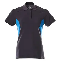 Mascot Poloshirt ACCELERATE - M - schwarzblau/azurblau