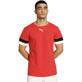 Puma teamRISE Trikot Herren 01 red/black/white XL