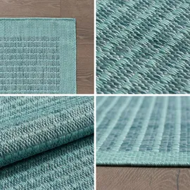 Ayyildiz Outdoor-Teppich Giza 1410 Blau 200 cm x 200 cm