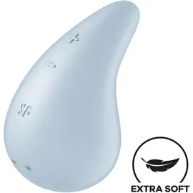 Satisfyer Satisfyer, Dew Drop 8 cm, hellblau