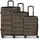 Smartbox Edition 03 Koffer-Set 3-tlg. dunkelbraun