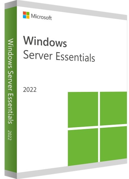 Windows Server 2022 Essentials | Dauerlizenz | 25 User + 50 Device CALs