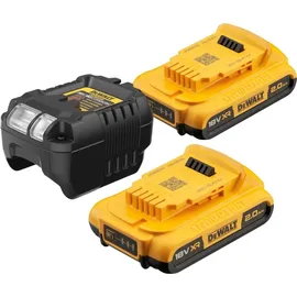 DeWalt DCV 501 LD2 Akku Stabsauger 18 V 0,7 l Staubklasse L + 2x Akku 2,0 Ah + Ladegerät