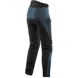 Dainese Tempest 3 D-dry® Textilhose Wasserdicht, Herausnehmbares Thermofutter, Knieschutz, Ebenholz/Schwarz/Lavarot, 42