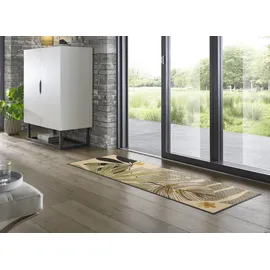 Wash+Dry Garden Soul 60 x 180 cm Beige/Grün