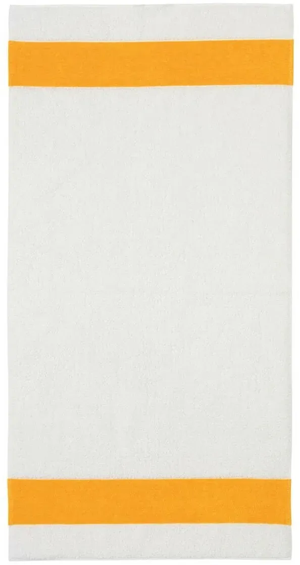 Feiler Handtücher Exclusiv mit Chenillebordüre Handtuch 50x100 cm | sonne - gelb