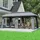 Outsunny Gartenpavillon 3 x 6 m inkl. 4 Seitenteile Dunkelgrau