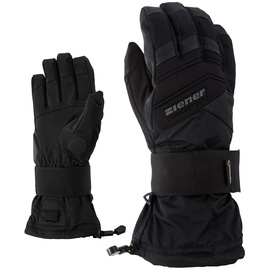 Ziener Herren Medical Gtx-801702 Snowboard handschuhe Wintersport Wasserdicht Atmungsaktiv, Schwarz, 10.5 EU