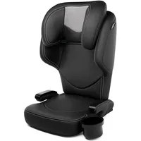 Babify Urban Kindersitz 15-36 kg - Isofix & i-Size, Für Kinder 3-12 Jahre, 12-Fach Verstellbare Kopfstütze, Abnehmbarer Getränkehalter, Faltbar, Abnehmbarer Bezug, Auto Kindersitz, Schwarz
