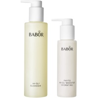 Babor Cleansing HY-ÖL & Phyto HY-ÖL Booster Hydrating Set für trockene Haut, mit Cleanser und