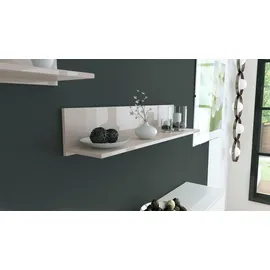 Vladon Wandregal 97,5 x 18,5 x 18,5 cm Sandgrau