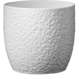 Söndgen Keramik Soendgen Keramik Blumenübertopf, Boston, weiß, 21 x 21 x 20 cm,