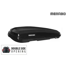 Menabo Diamond 450L Schwarz glänzend