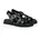 Riemchensandalen Damen Schwarz 40
