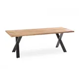 Niehoff Solid X-Gestell anthrazit - 280 x 95 cm