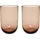 like. by Villeroy & Boch Like Clay 2tlg. Glas Lehm