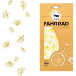 Ginkgo Fahrrad Sticker - der Trend für das Fahrrad EINHEITSGRÖSSE