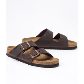 Birkenstock Arizona Nubukleder geölt schmal habana 38