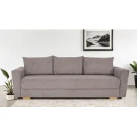 Home affaire 3-Sitzer MAGHERA 230 cm - OTTO. Verlässliche Qualität., Schlafsofa, Bettkasten, pflegeleicht beige