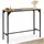 Tectake Bartisch Kerry 120 x 40 x 100,5 cm Eiche Sonoma/Naturfarben/Beton Optik