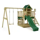 FATMOOSE Spielturm JazzyJungle Jam XXL Grün