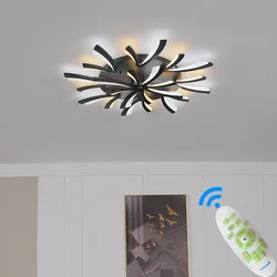 Eurotondisplay XW062B-12 LED Deckenleuchte mit Fernbedienung Lichtfarbe/ Helligkeit einstellbar